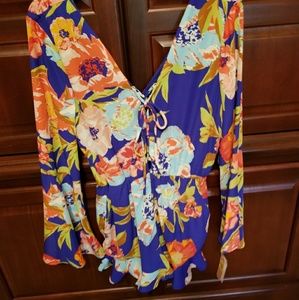 New Floral Romper